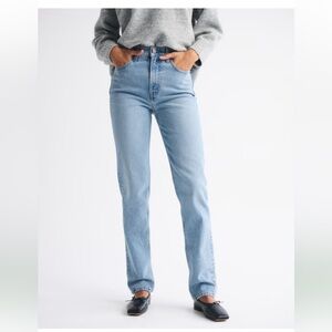 Abercrombie Ultra High Ruse Straight Jeans